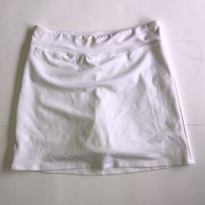 NWT Adidas White Climalite Golf Skort